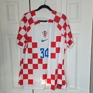 Croatia Football Jersey #34